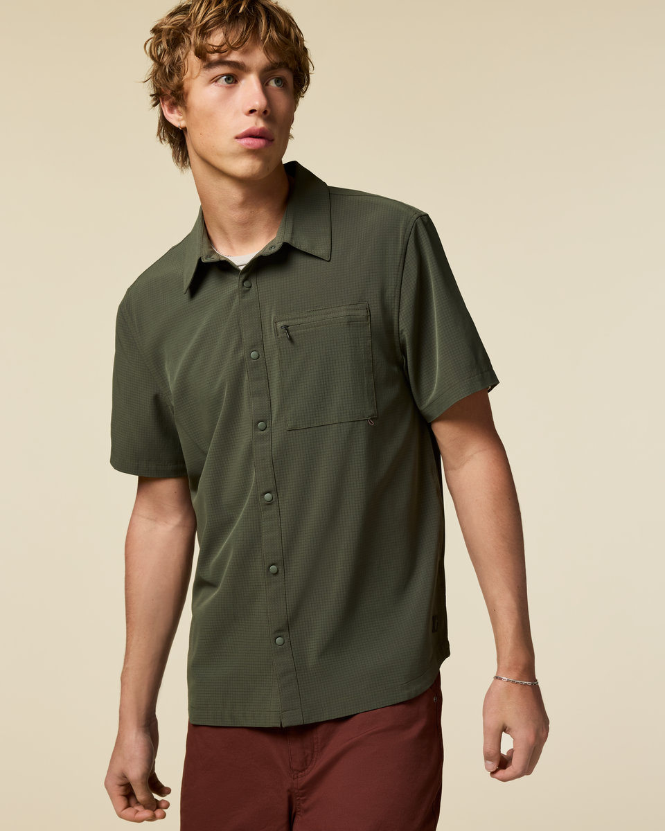 Pulso Tech Shirt - Men's, Fatigue, Model Maximus