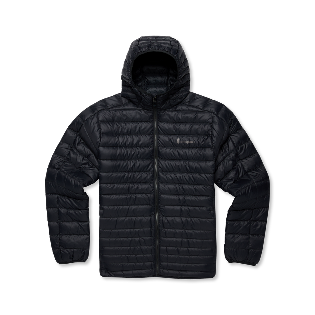Fuego Down Hooded Jacket - Men's, Cotopaxi Black, flatlay