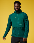 Yermo Hooded Jacket - Men's, Kale, Model Kirk