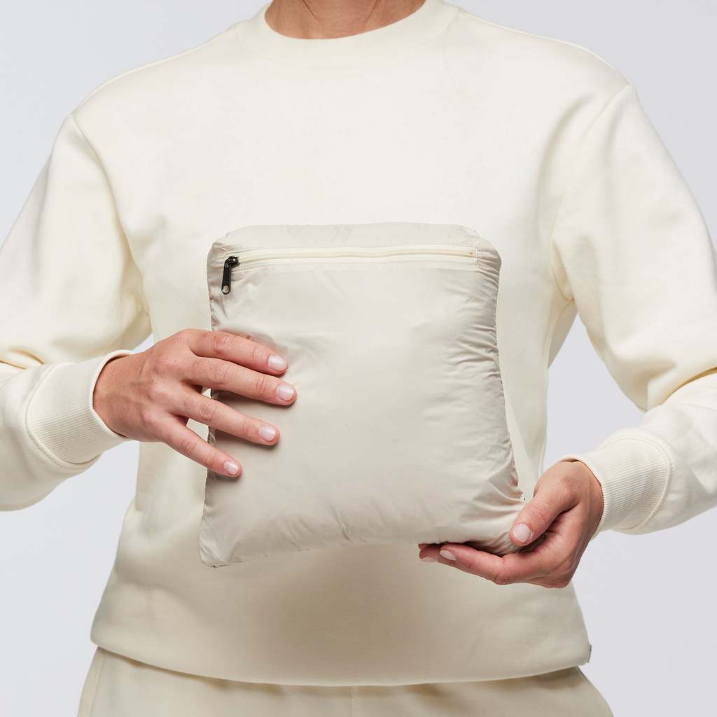Fuego Max Down Vest - Women's, Cream/Khaki, Model Aya