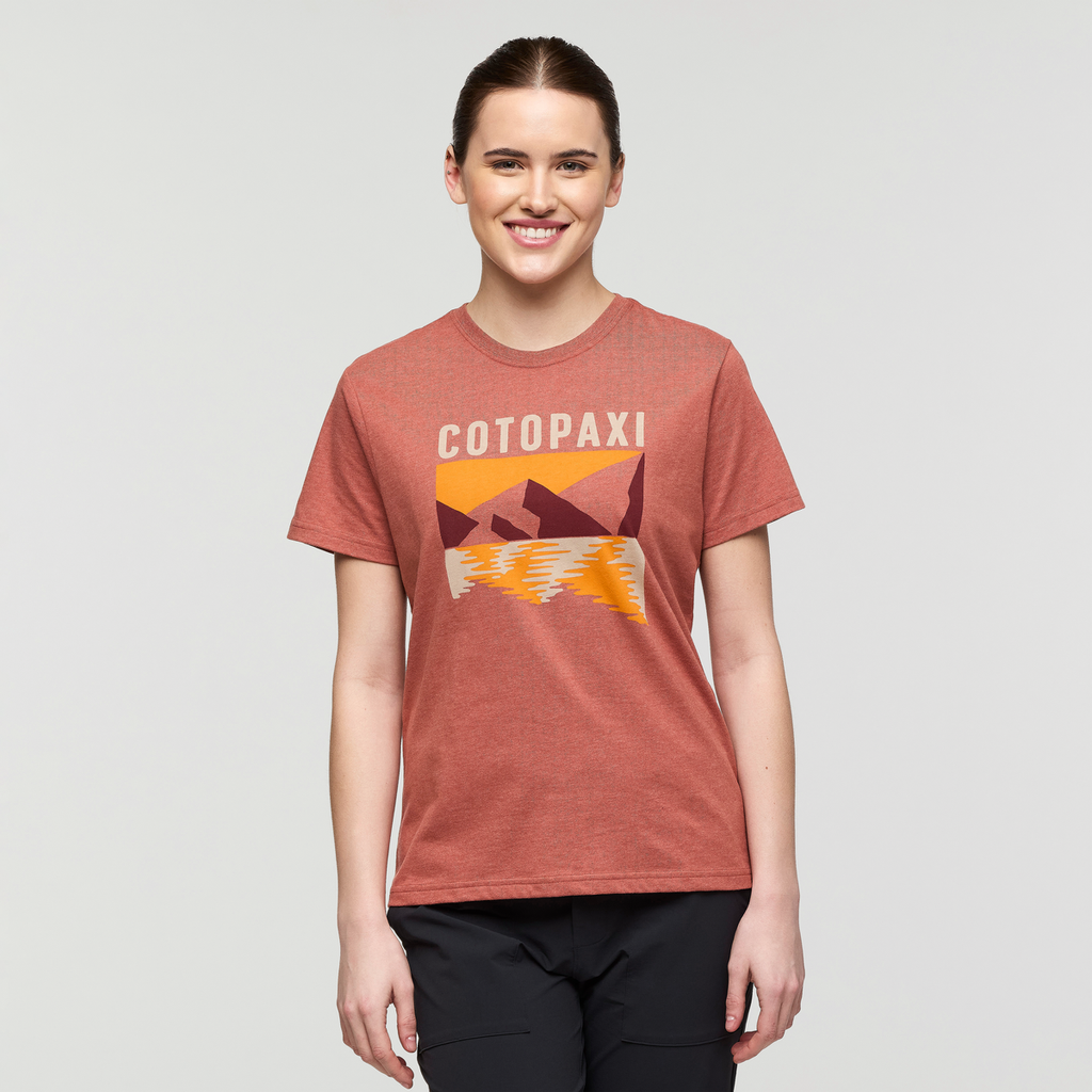 Reflections T-Shirt - Women's, Faded Brick, Model Kathleen