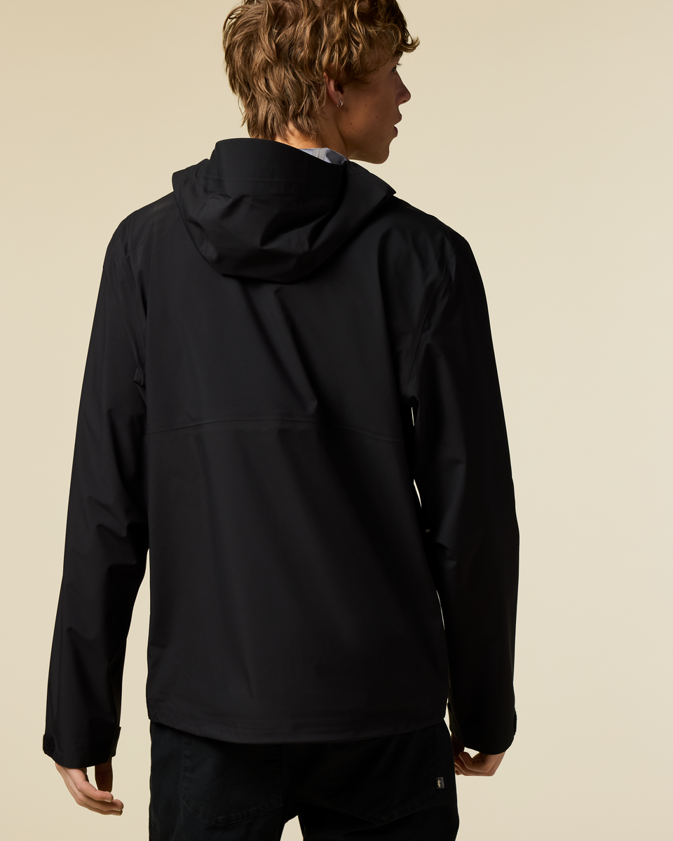 Impermeo 3L Hooded Shell Jacket - Men's, Cotopaxi Black, Model Maximus